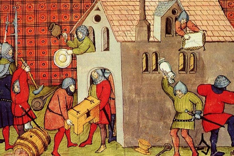Leftovers Were Given To The Poor Sometimes