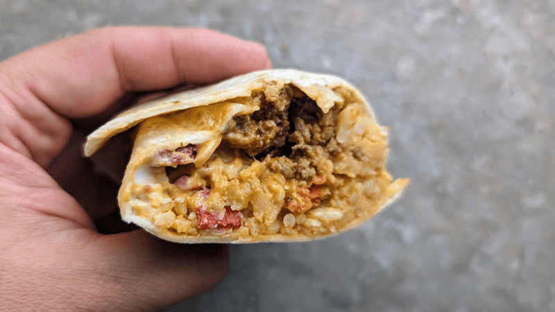Volcano Burrito