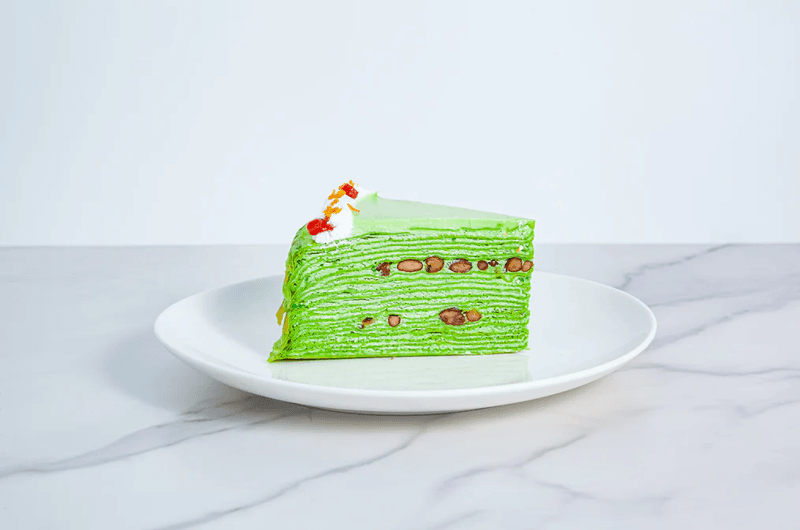 Matcha Red Bean Cake
