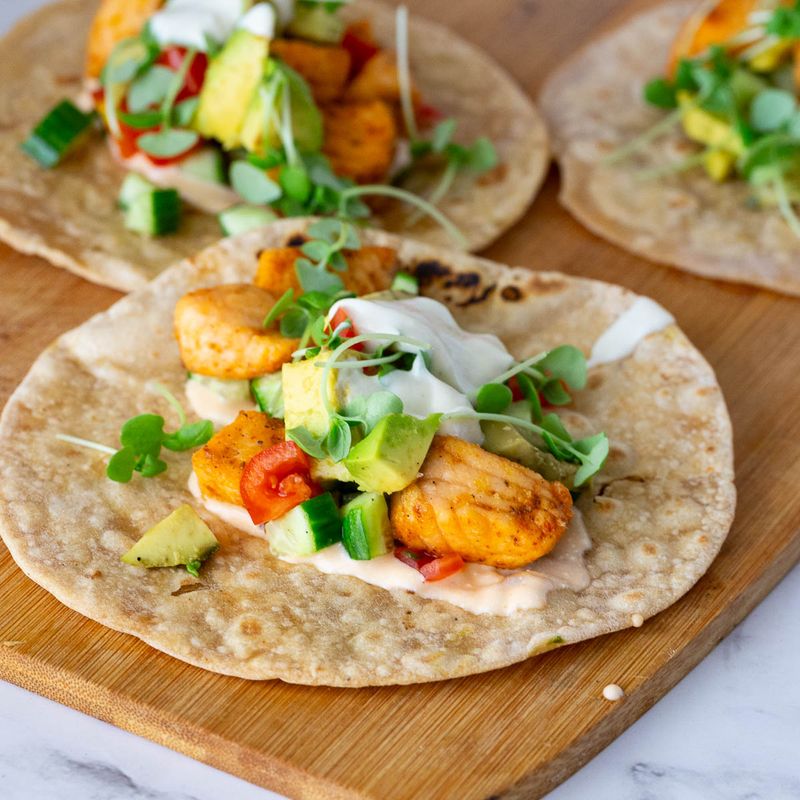 Use Whole Wheat Or Corn Tortillas