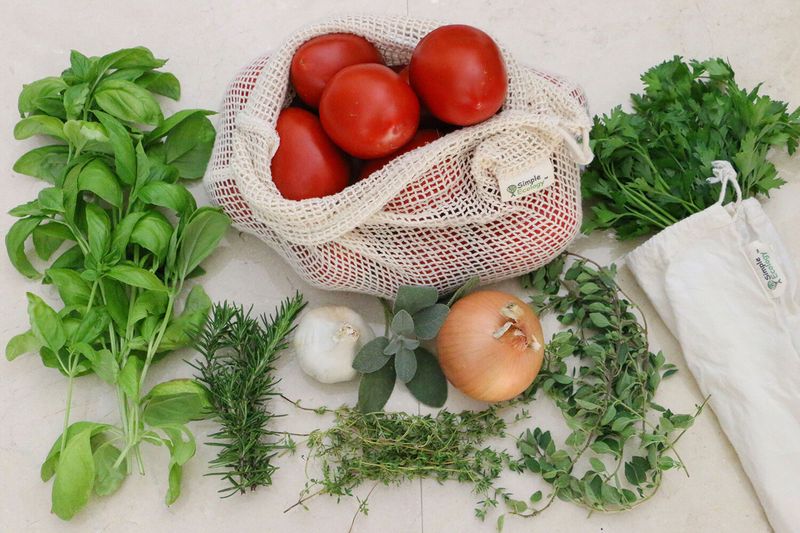 Cooking At Home With Fresh Ingredients (Italy)