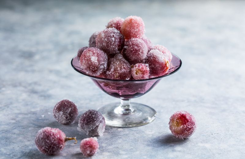 Frozen Grape Poppers