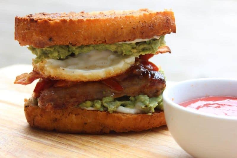 Fried Bread Sandwich