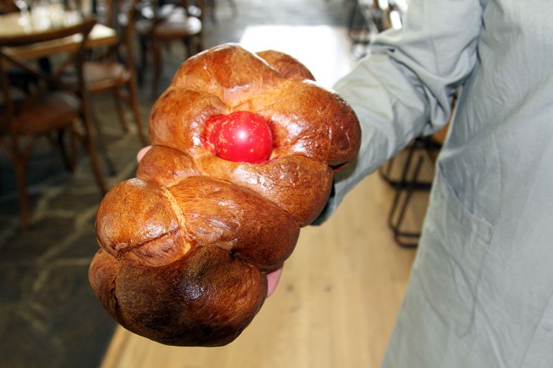 Greek Bread Sharing Ritual