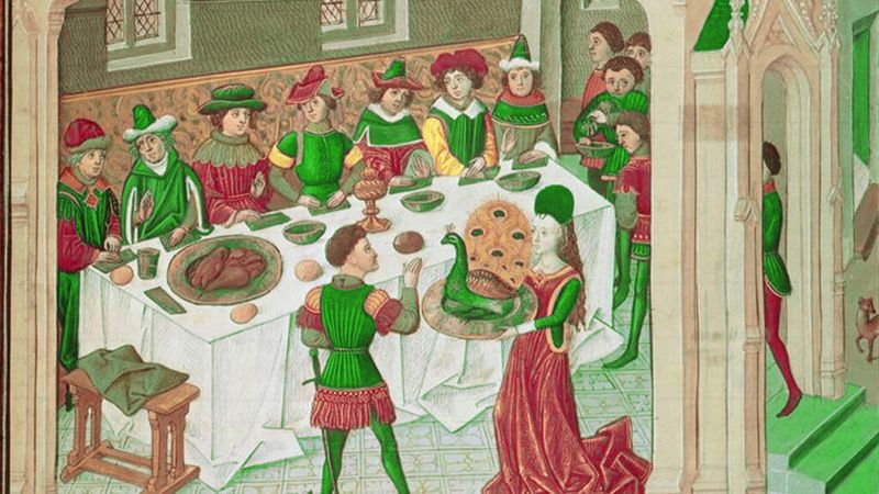 Feasts Included Decorative Dishes