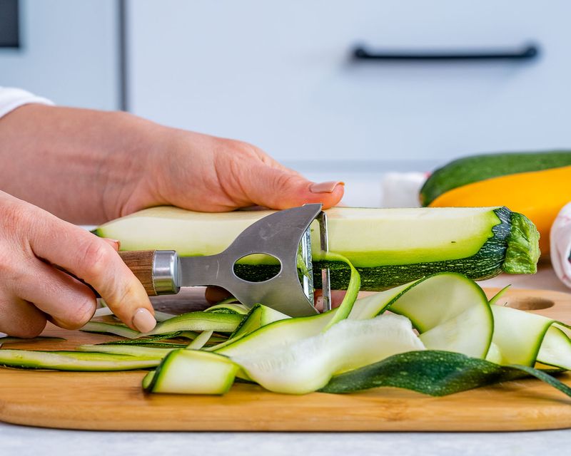Vegetable Peeler Magic For Quick Ribbons
