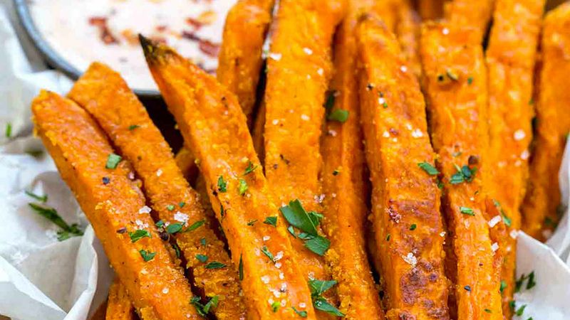 Baked Sweet Potato Fries