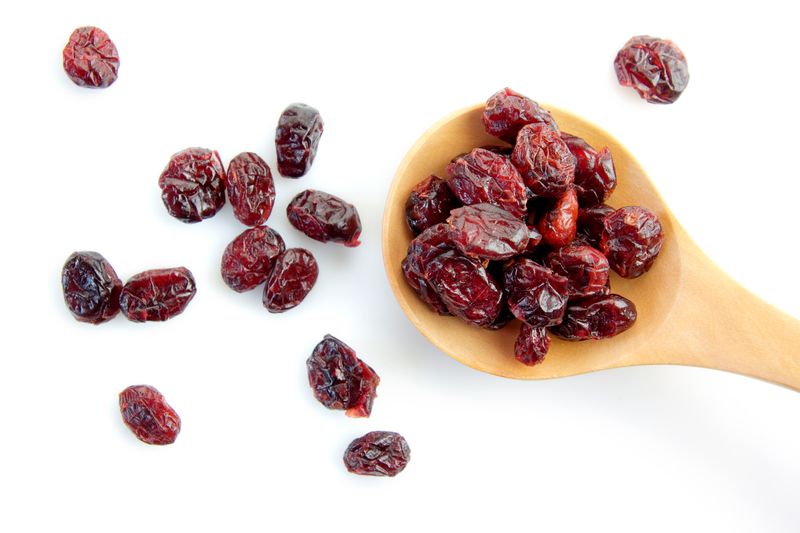 Dried Cranberries: Sugar-Coated Berries
