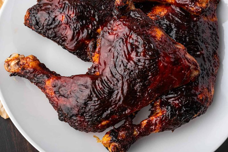 Spicy BBQ Roast Chicken