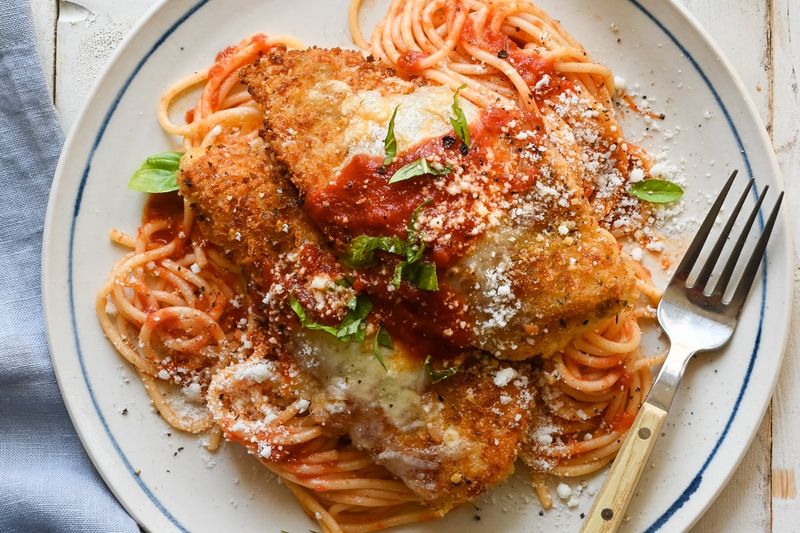 Chicken Parmesan Pasta
