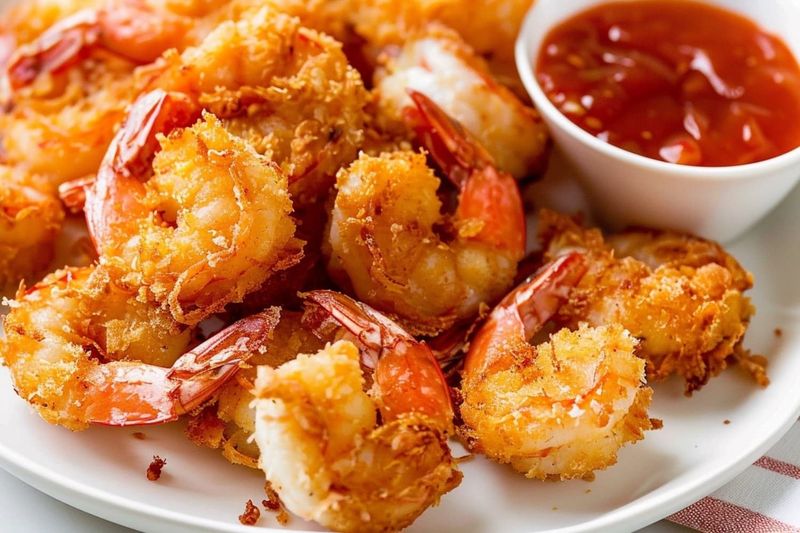 Crispy Coconut Shrimp With Sweet Chili Sauce