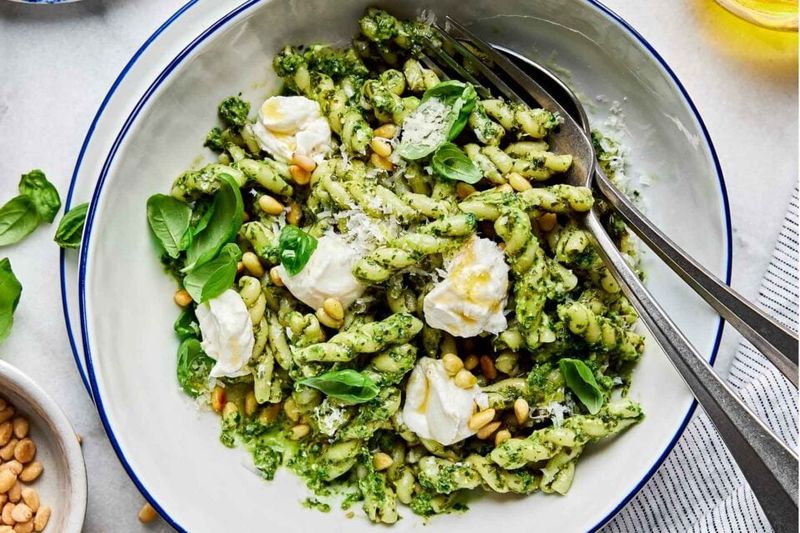Over-Salty Or Over-Oiled Pesto Pasta