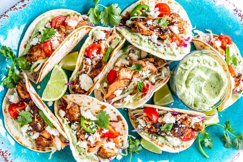 Salmon Fish Tacos