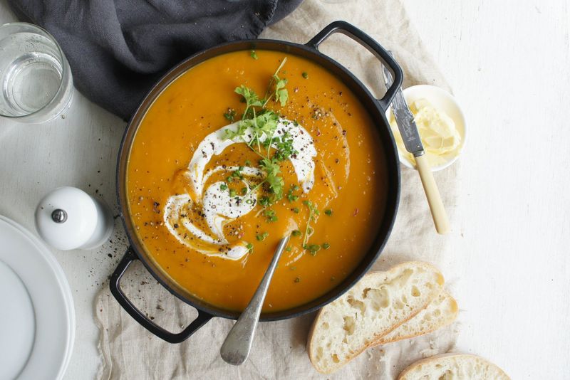 Velvety Pumpkin Soup