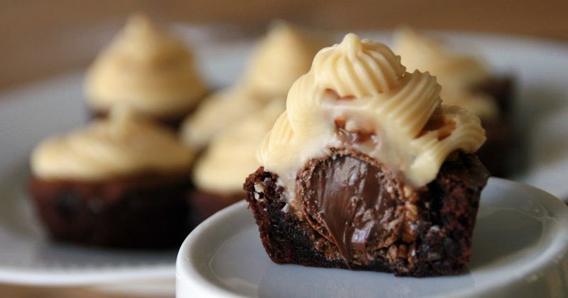 Peanut Butter Brownie Cups