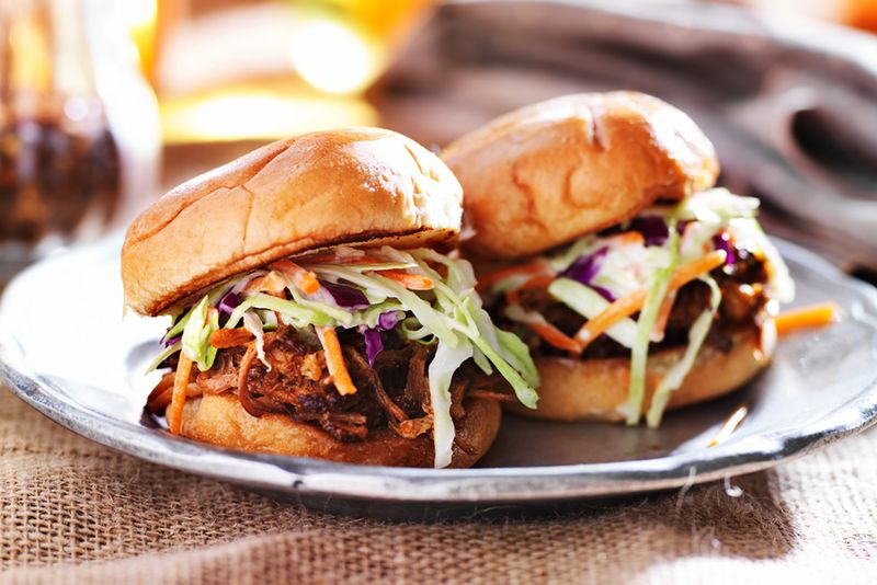 American Barbecue Mini-Burgers