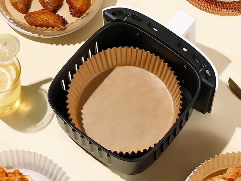 Food Clinging To The Basket