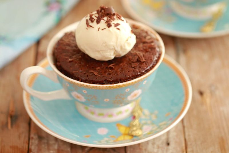 Nutella Brownie In A Mug