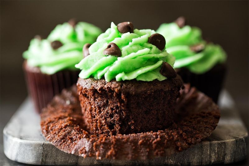 Chocolate Mint Cupcakes