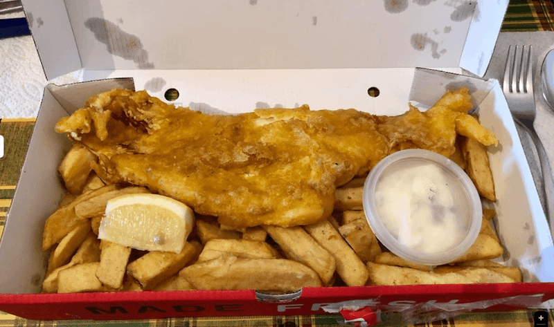 Fish And Chips - Greasy Disappointment