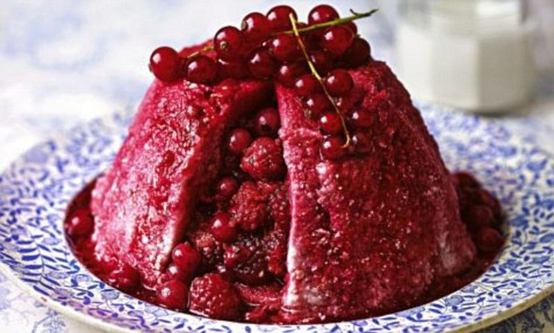 Summer Pudding With Cream