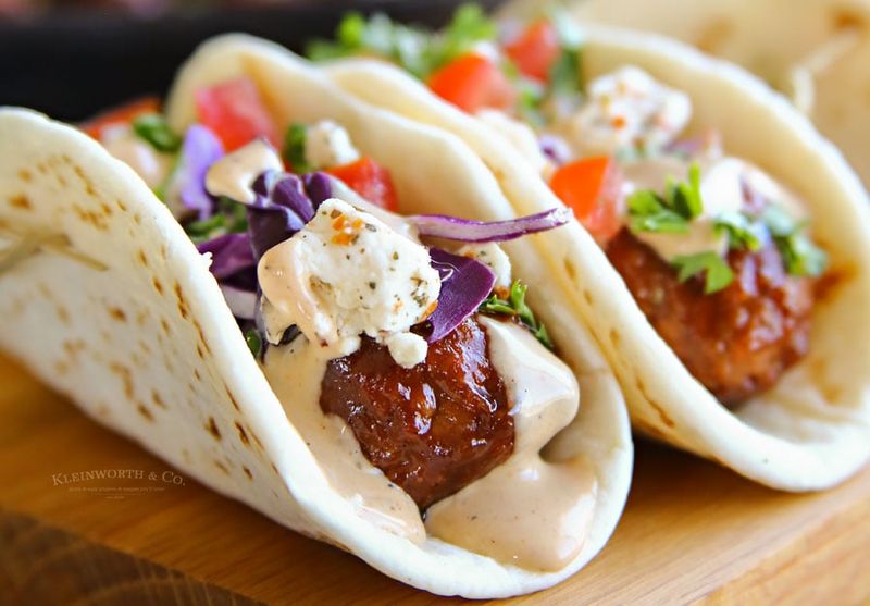 Meatball Tacos