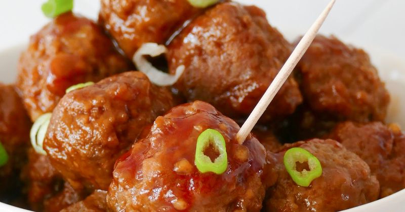 Sweet And Spicy Meatballs