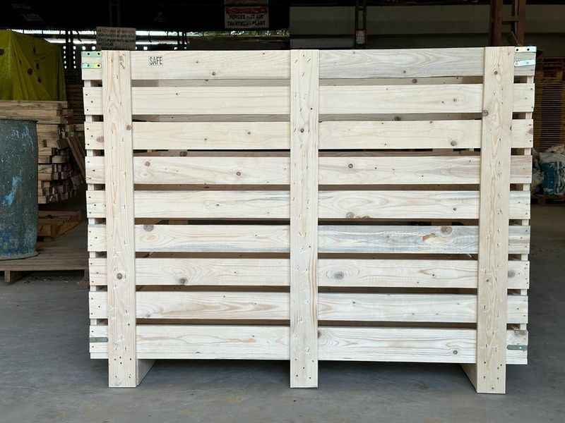 Wooden Crates Provide Perfect Circulation