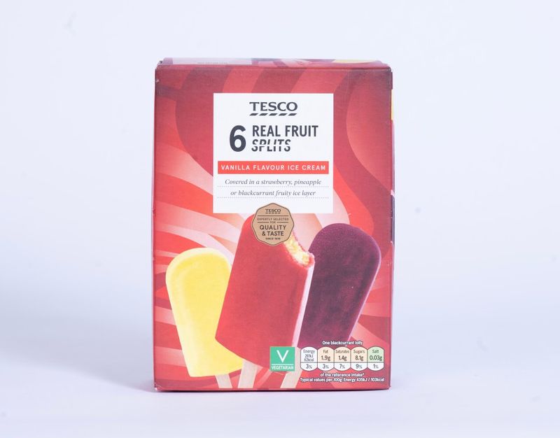 Tesco Value And Basics Ice Lollies