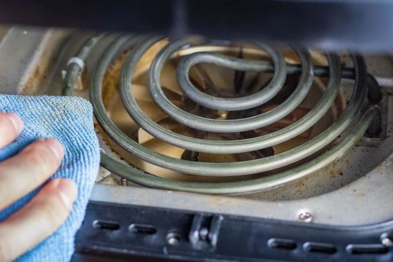 Not Cleaning The Heating Element
