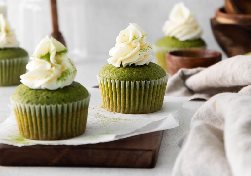 Matcha Green Tea Cupcakes