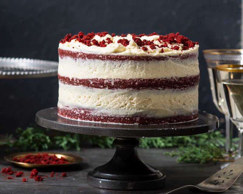 Red Velvet With Mascarpone Frosting
