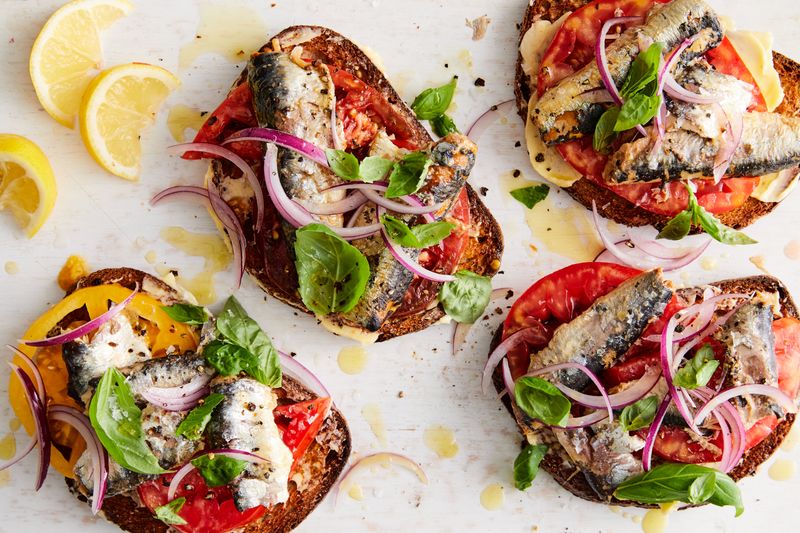 Sardines On Sourdough Or Wholegrain Toast