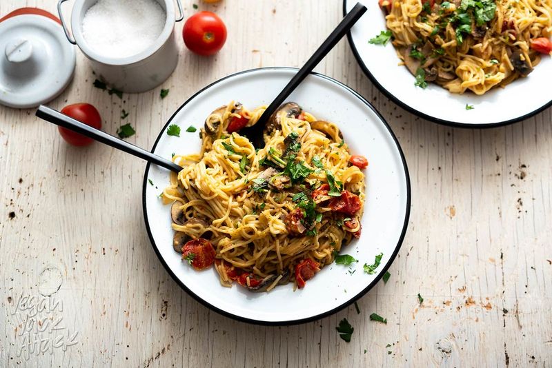 Generic Mushroom Cream Pasta