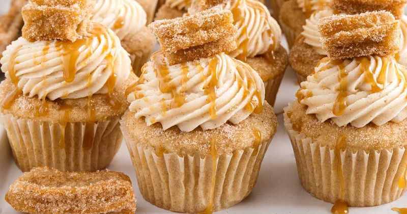Churro Cupcakes