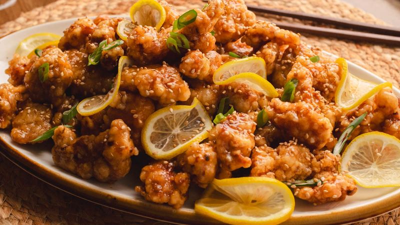 Chinese-Style Lemon Chicken