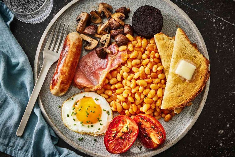 Black Pudding And Bacon