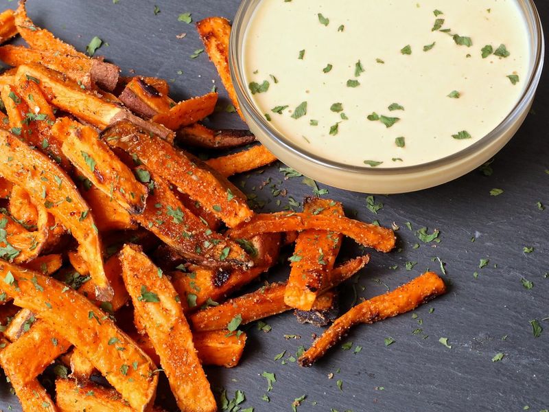 Crispy Baked Sweet Potato Fries