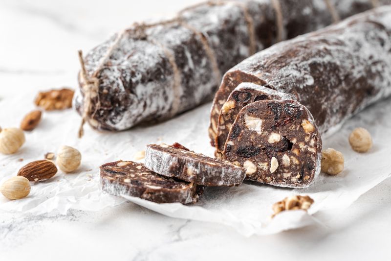 Portuguese Chocolate Salami With British Chocolate