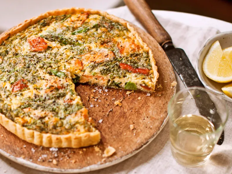Lukewarm Quiche And Egg Dishes