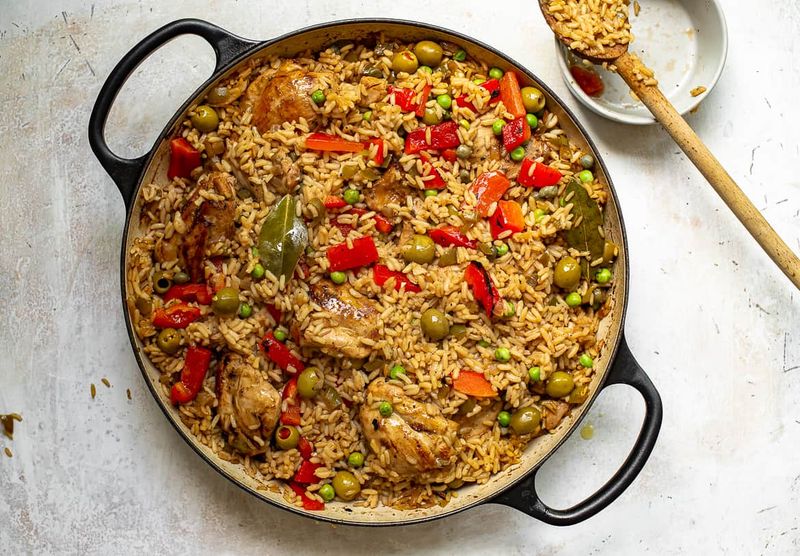 Arroz Con Pollo Skillet
