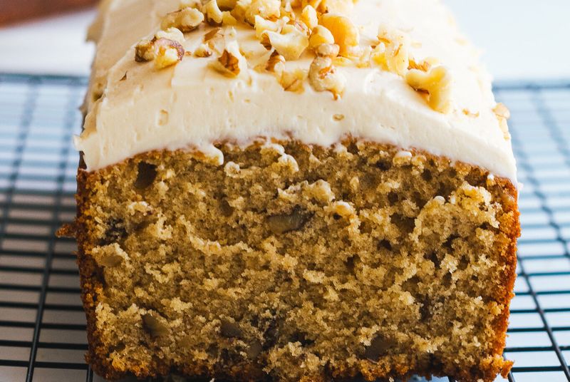 Coffee And Walnut Traybake
