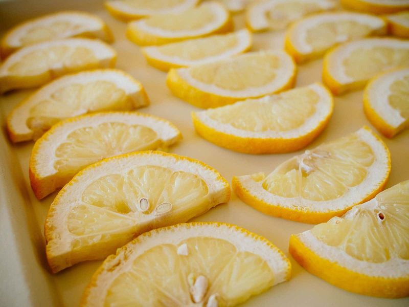 Freeze Lemon Slices Or Zest