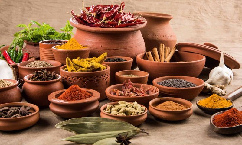 Using Herbs And Spices Instead Of Salt (India)