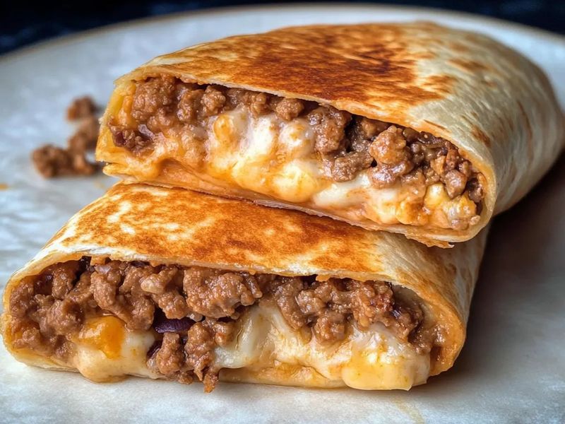 Grilled Cheese Burrito 