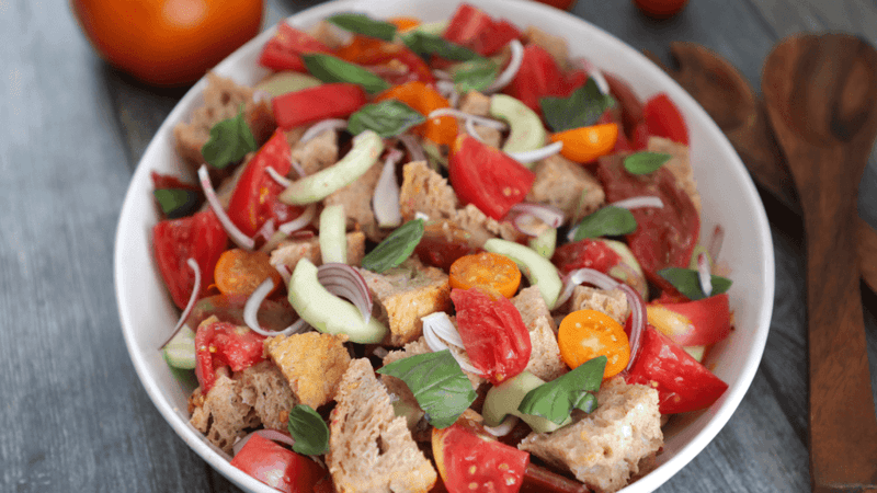 Bread Crust Panzanella