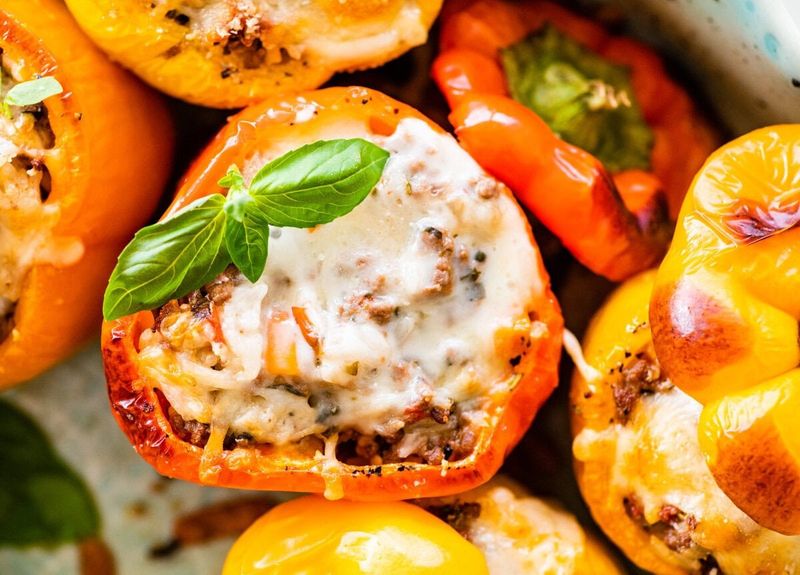 Bolognese Stuffed Peppers