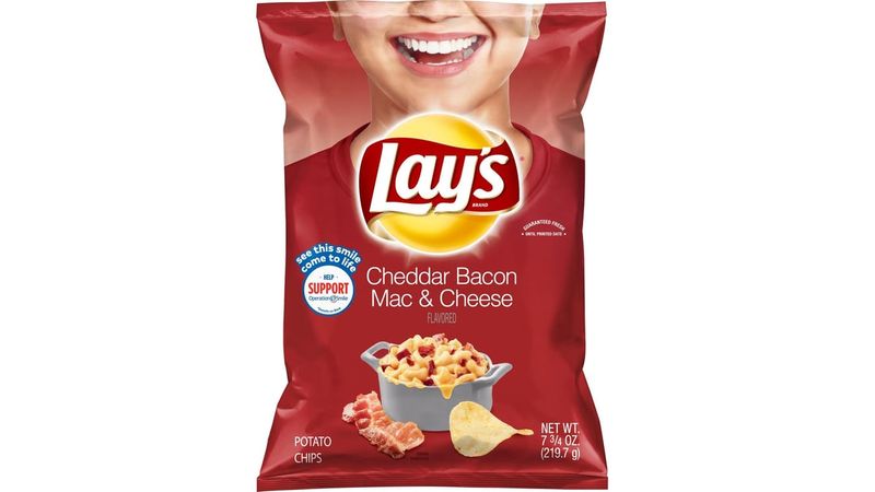 Lay's Cheddar Bacon Mac & Cheese
