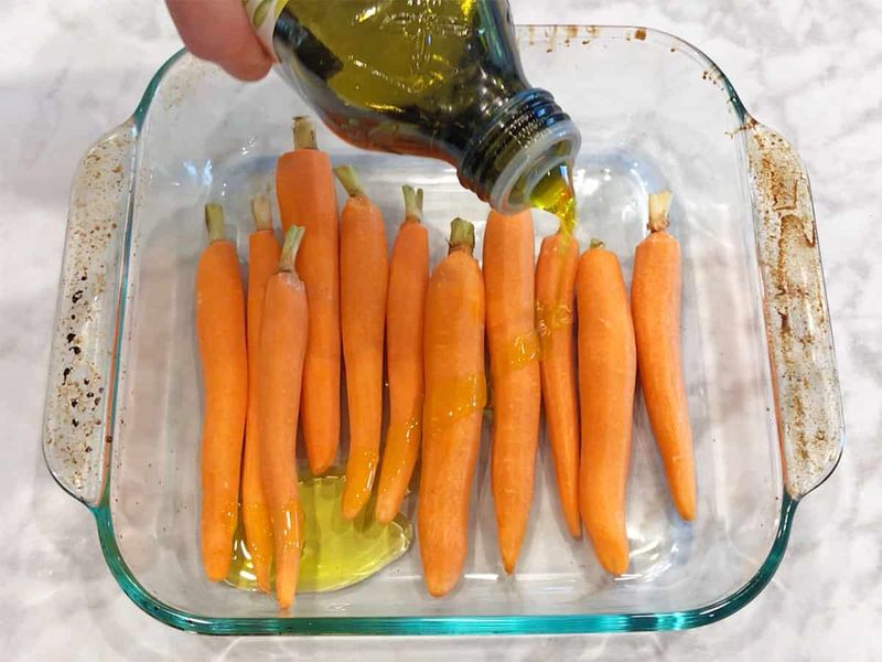 Carrots + Olive Oil