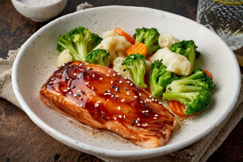 Teriyaki Glazed Salmon